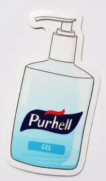 Purhell Sticker