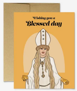 Moira Blessed Day - Wedding Card