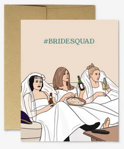 The one with the wedding dresses - Wedding / Bridesmaid Card