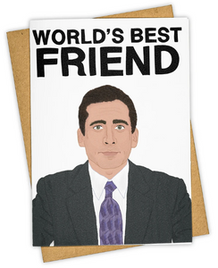 World's Best Friend - Friendship Card