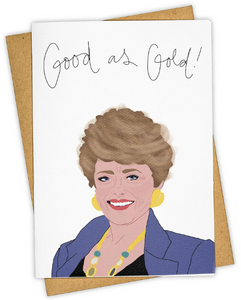 Good as Gold - All Occasion/Congratulations Card