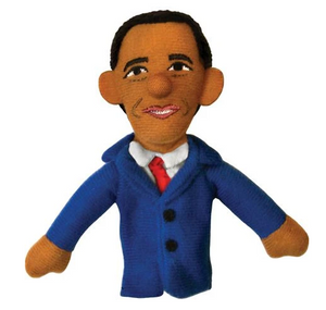 Obama Magnetic Personality Finger Puppet/Magnet