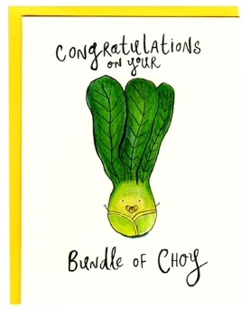 Bundle of Choy - New Baby Card