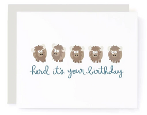 Herd - Birthday Card