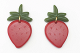 Strawberry Earrings - 2 sizes