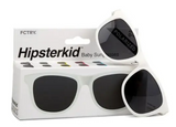 Hipster Kid Classic Sunglasses - White
