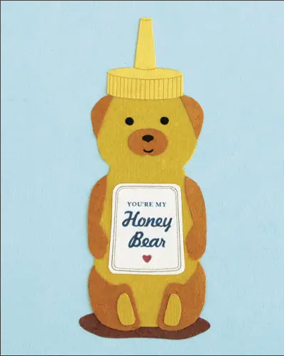 Honey Bear - Love Card