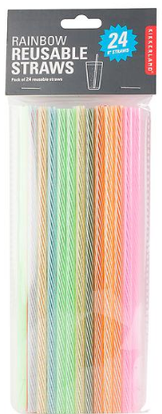 Rainbow Reusable Straws 8