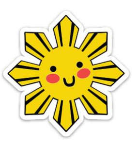 Philippine Sun Sticker