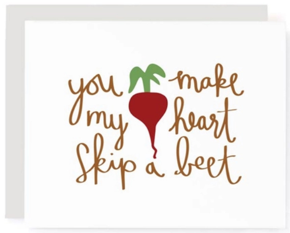 Skip a Beet - Love Card