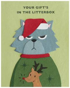 Grumpy Kitty - Holiday Card