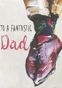 Fantastic Dad Shoes - Father's Day Card